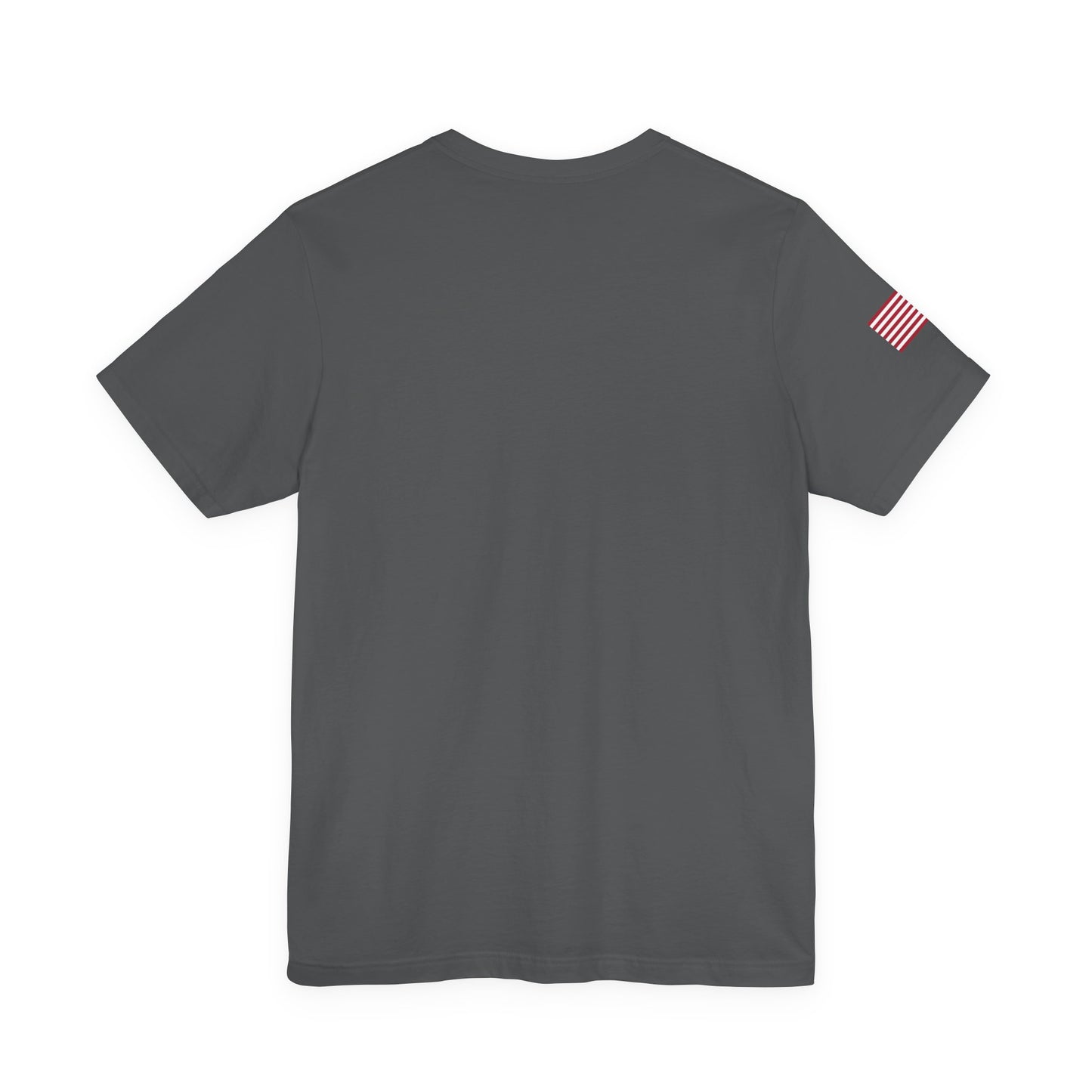 DEPRESSED Gun Tube, Veteran Gift, Patriotic Apparel, Gun Enthusiast Top, With US Flag, Lightweight T-Shirt