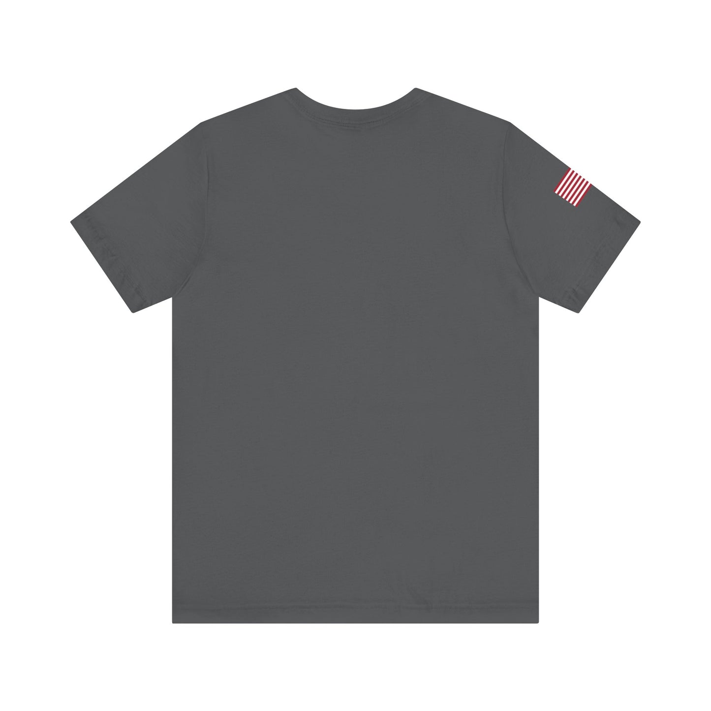 DEPRESSED Gun Tube, Veteran Gift, Patriotic Apparel, Gun Enthusiast Top, With US Flag, Lightweight T-Shirt