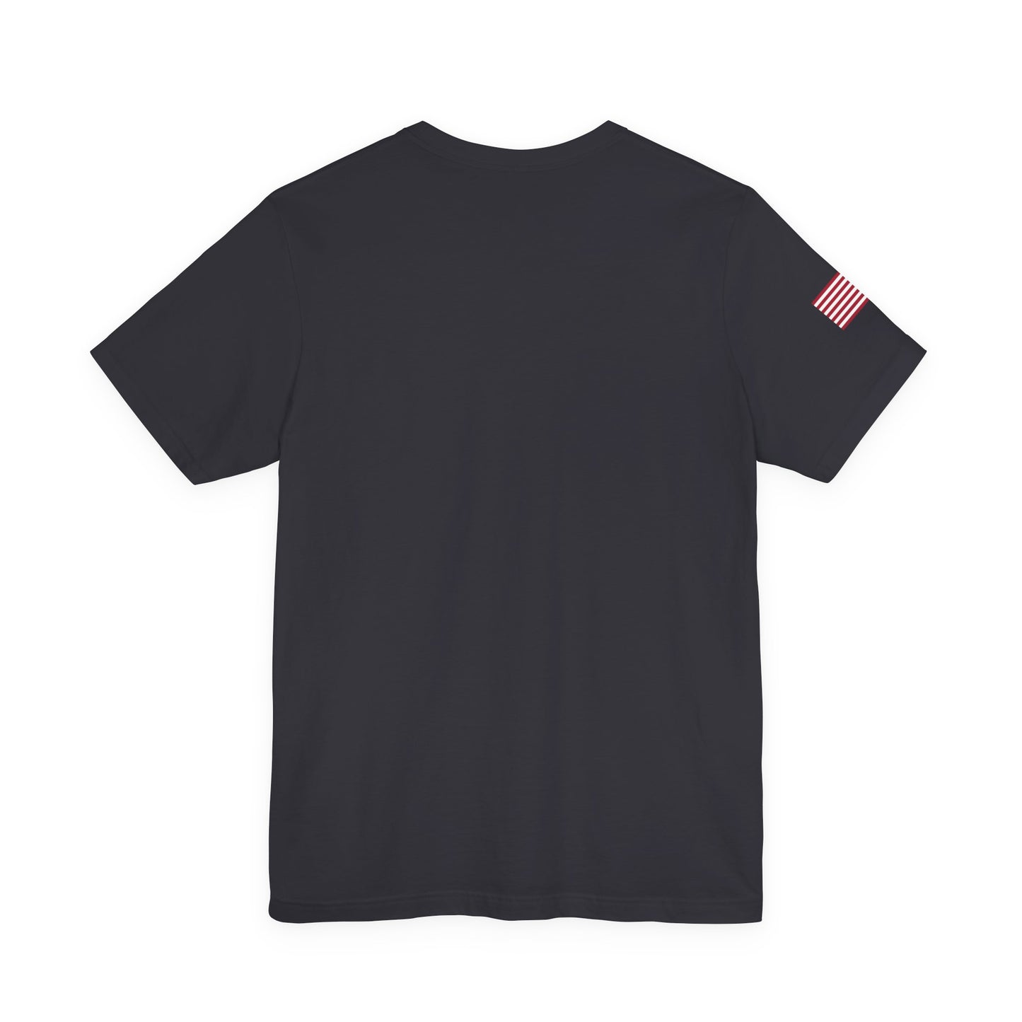 DEPRESSED Gun Tube, Veteran Gift, Patriotic Apparel, Gun Enthusiast Top, With US Flag, Lightweight T-Shirt